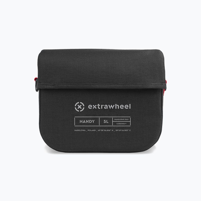 Fahrradtasche für Lenkrad Extrawheel Handy Premium 5L schwarz E144
