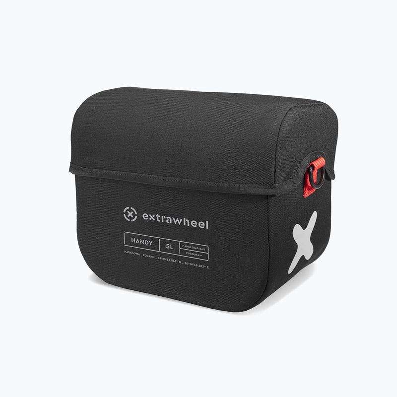 Fahrradtasche für Lenkrad Extrawheel Handy Premium 5L schwarz E144 2