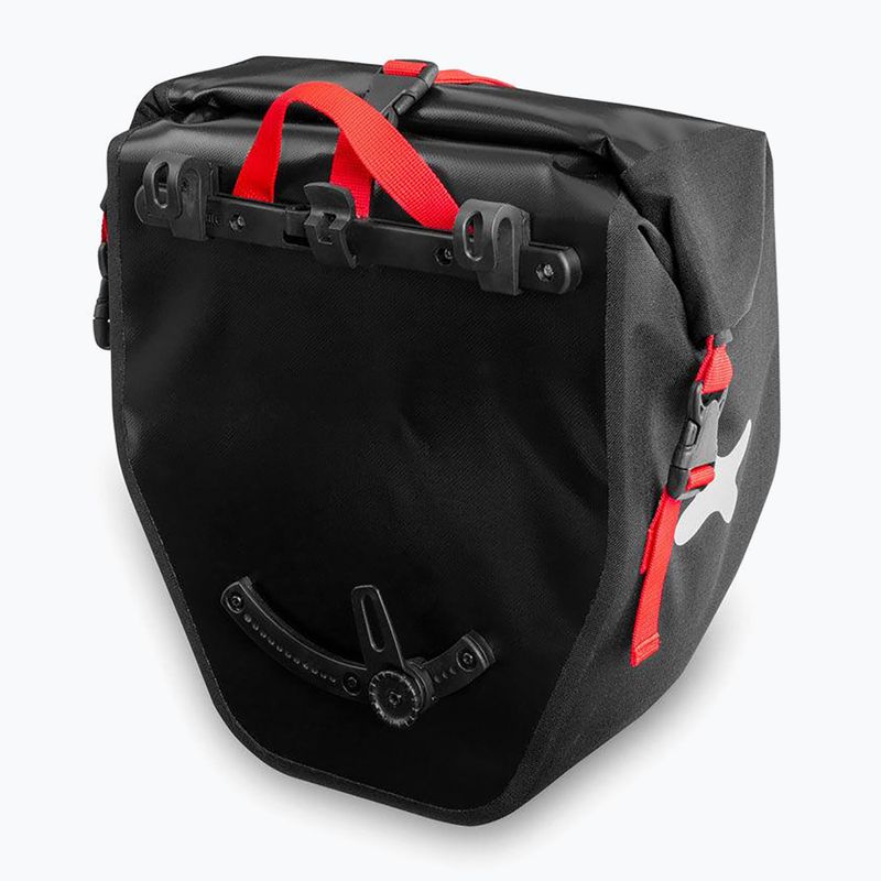 Extrawheel Biker Pro 2 x 25 l Fahrradtaschen schwarz 2