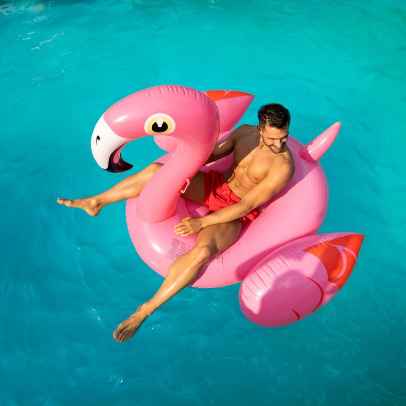 AQUASTIC rosa schwimmende Matratze AIF-180F