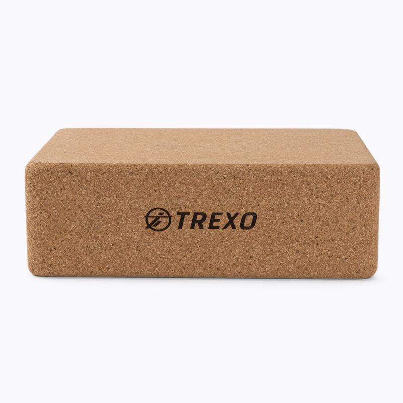 Yogawürfel TREXO braun YB-75 2