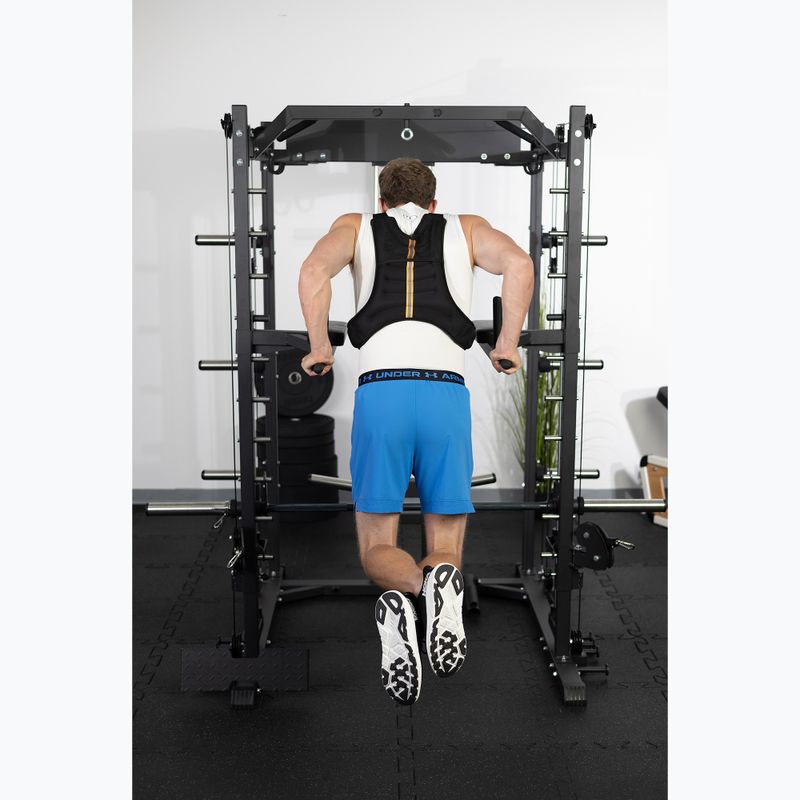 TREXO gewichtete Trainingsweste schwarz WV-10 5