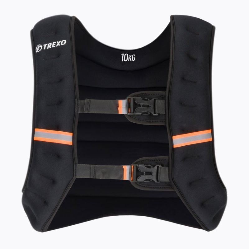 XTREXO gewichtete Trainingsweste schwarz WV-10