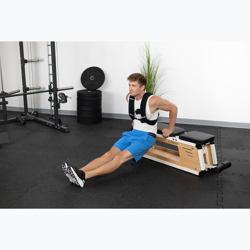 TREXO gewichtete Trainingsweste schwarz WV-08 6