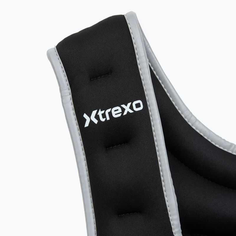 XTREXO gewichtete Trainingsweste schwarz WV-08 4
