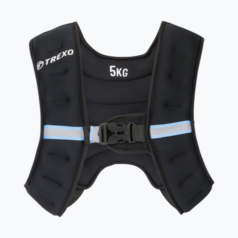 XTREXO gewichtete Trainingsweste schwarz WV-05