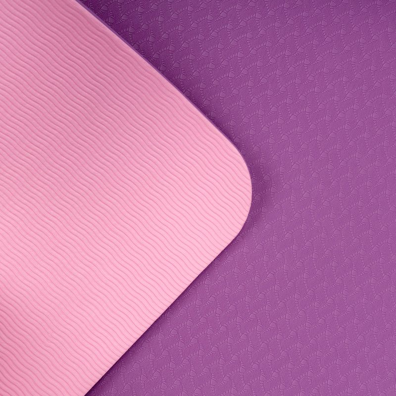 TREXO Yogamatte TPE 2 6 mm rosa YM-T02R 4