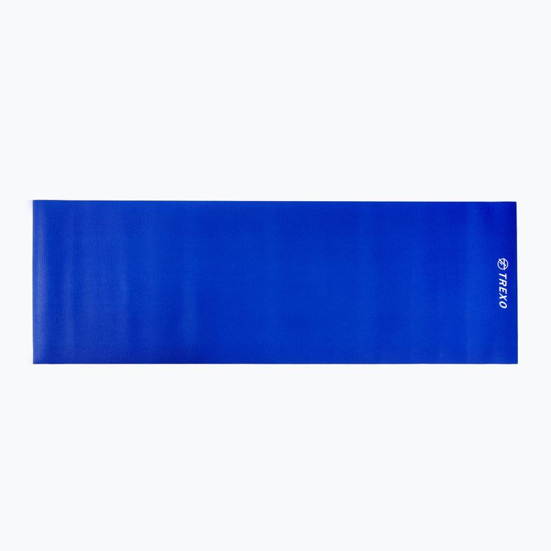 TREXO Yogamatte PVC 6 mm blau YM-P01N 2