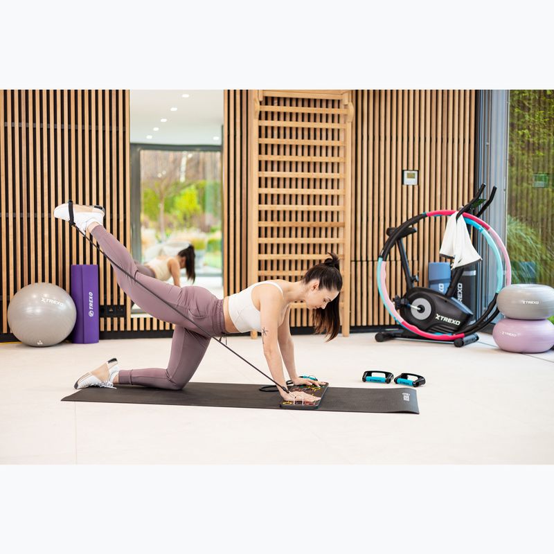 XTREXO PVC 6 mm Yogamatte schwarz YM-P01C 4