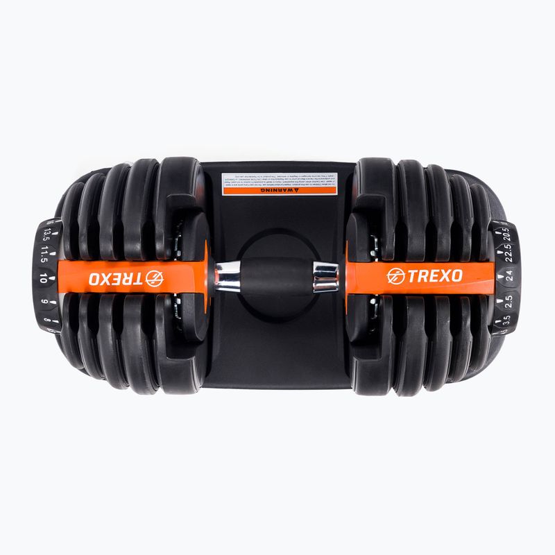 XTREXO verstellbare Kurzhantel 24 kg schwarz HT-18792699 5