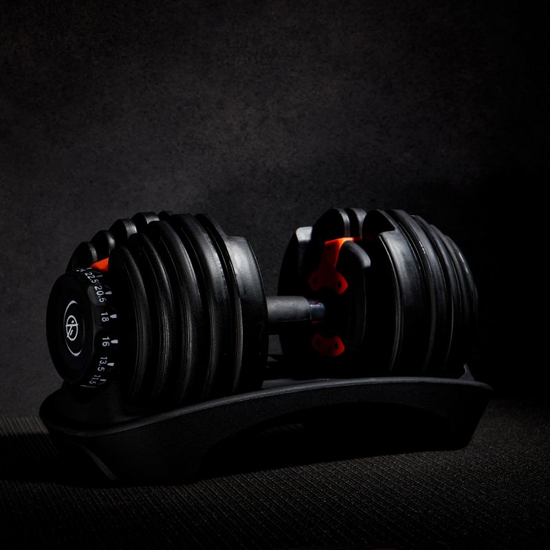 XTREXO verstellbare Kurzhantel 24 kg schwarz HT-18792699 9
