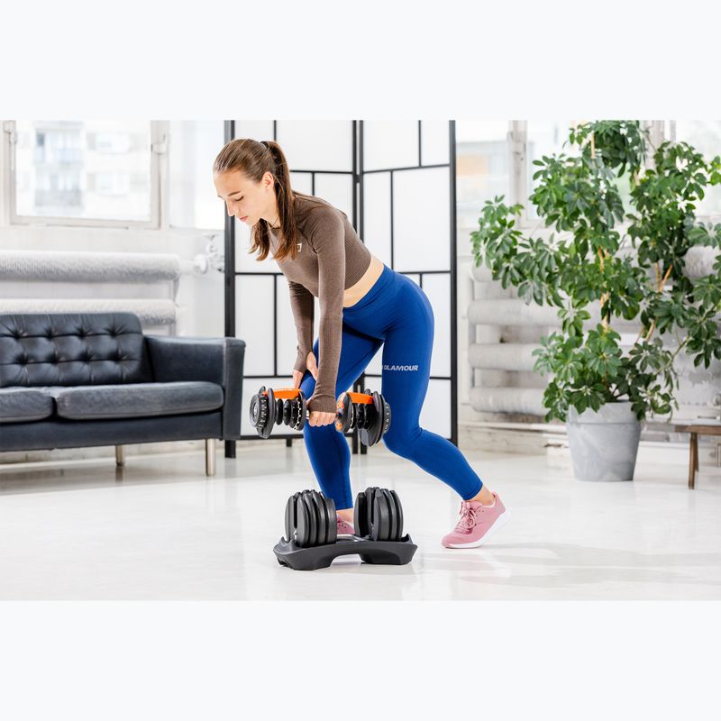 XTREXO ADT-24-BF verstellbare Kurzhantel 24 kg schwarz 11