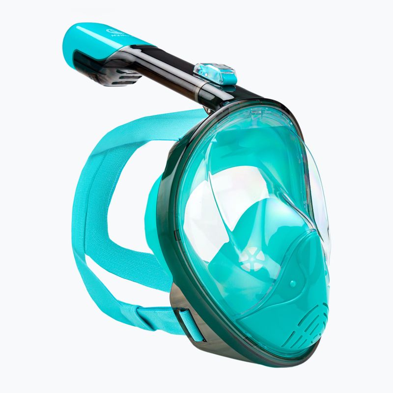 Vollgesichtsmaske zum Schnorcheln AQUASTIC blau SMA-01SN