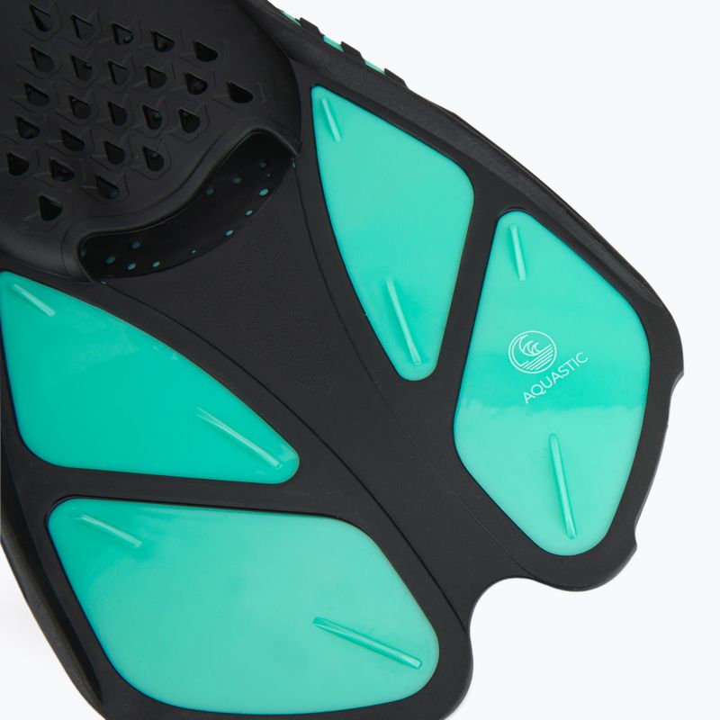 AQUASTIC Schnorchelset Maske + Schnorchel blau SMFK-01SN 8