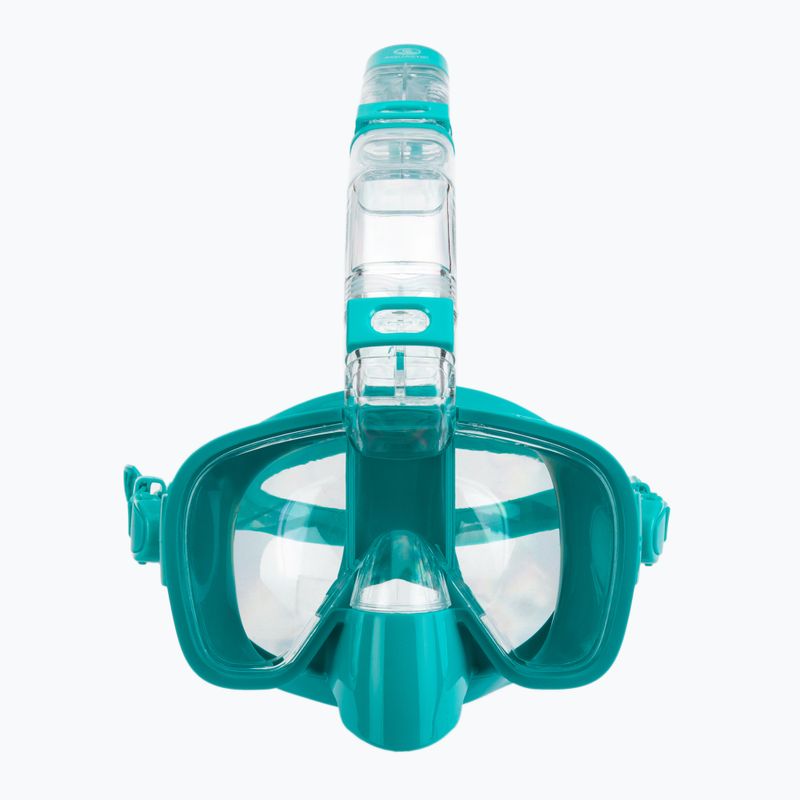 AQUASTIC Schnorchelset Maske + Schnorchel blau SMFK-01SN 9