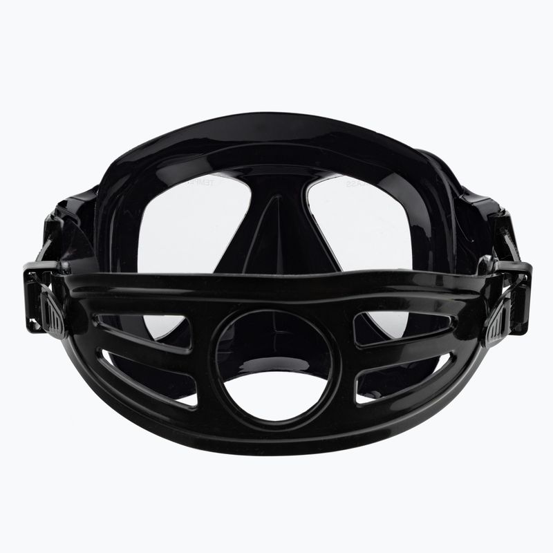 AQUASTIC Schnorchelset Maske + Flossen + Schnorchel schwarz MSFA-01SC 14