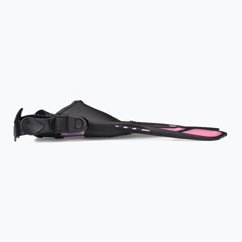 Kinderschnorchelset AQUASTIC Maske + Flossen + Schnorchel rosa MSFK-01SR 4