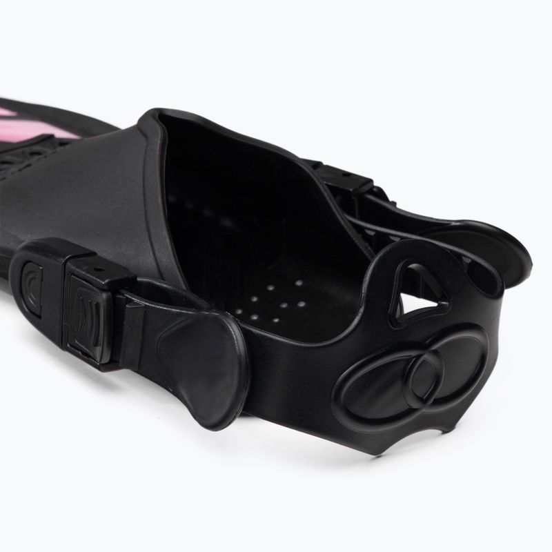 Kinderschnorchelset AQUASTIC Maske + Flossen + Schnorchel rosa MSFK-01SR 9