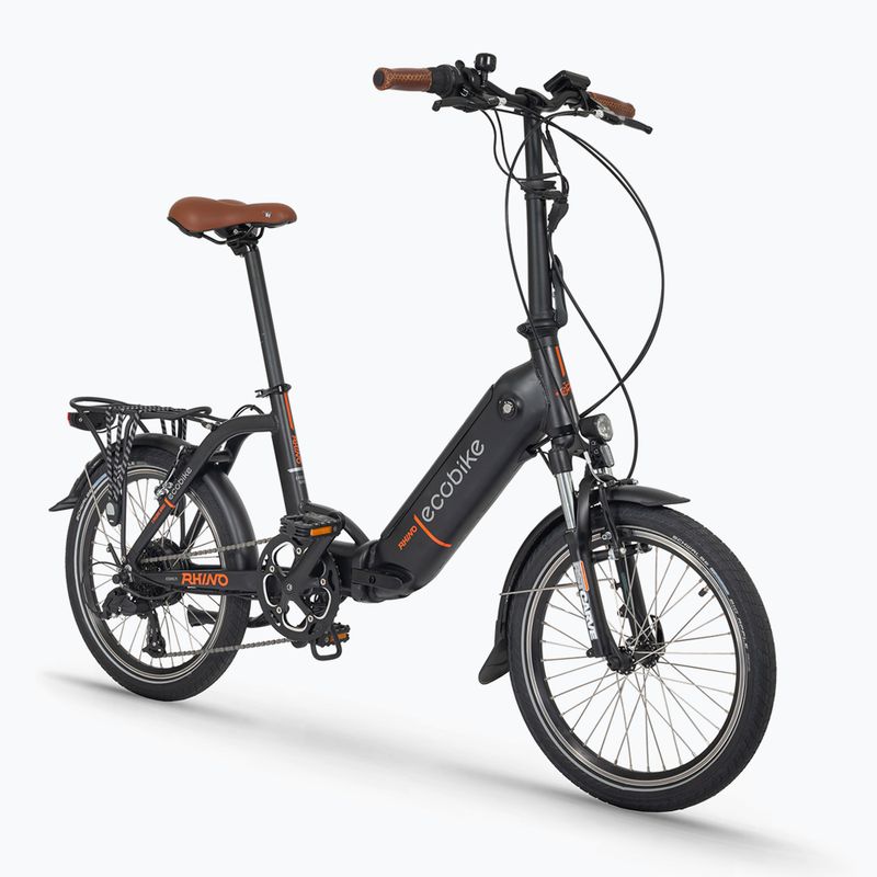 Ecobike Rhino 13Ah Greenway Smart BMS Elektrofahrrad schwarz 1010203 2