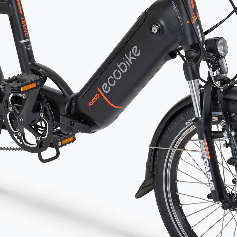Ecobike Rhino 13Ah Greenway Smart BMS Elektrofahrrad schwarz 1010203 6