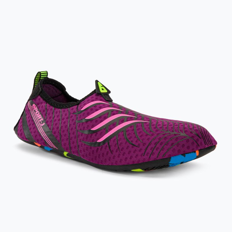 AQUASTIC Aqua Wasserschuhe lila WS008