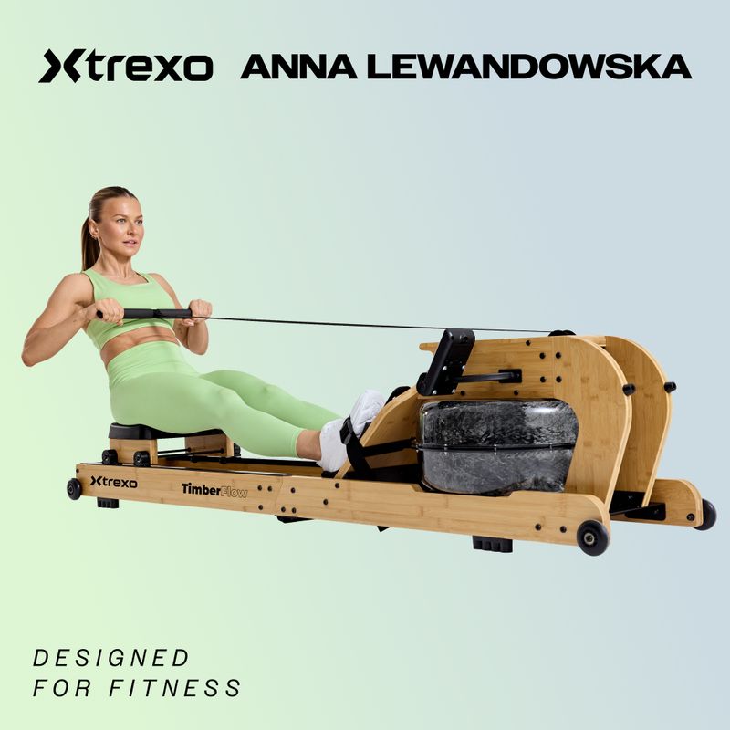 Magnetisches Rudergerät XTREXO TXO-RM200 Schwarz 2