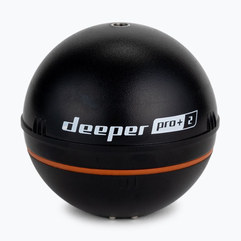 Deeper Smart Sonar Pro+ 2 Angelsonar mit Skala schwarz DP5H10S10+Gewicht 2