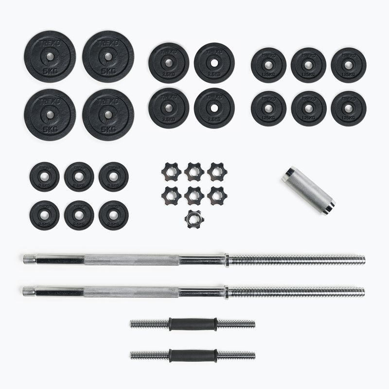 Kurzhanteln min Langhanteln XTREXO 50 kg DK50 3