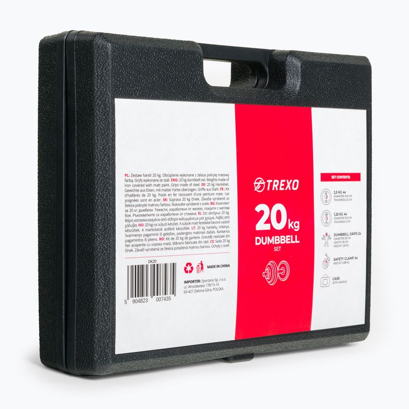 Kurzhanteln XTREXO 20 kg DK20 15