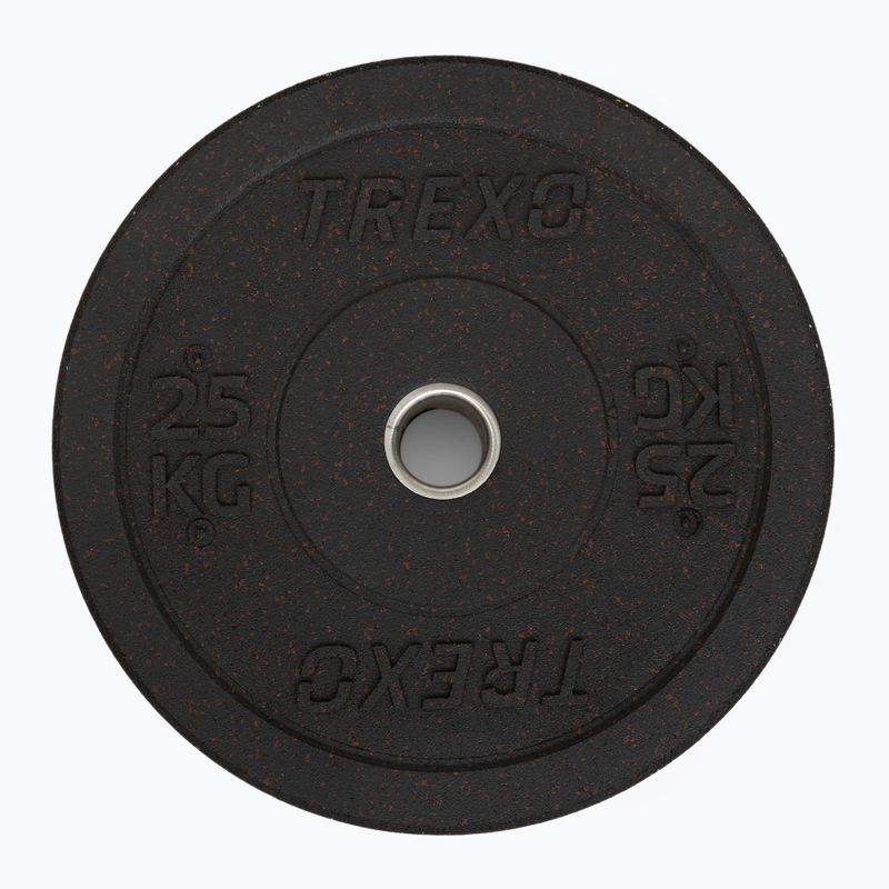 Hantelscheibe olimpijskie XTREXO schwarz TRX-BMP25 25 kg 3