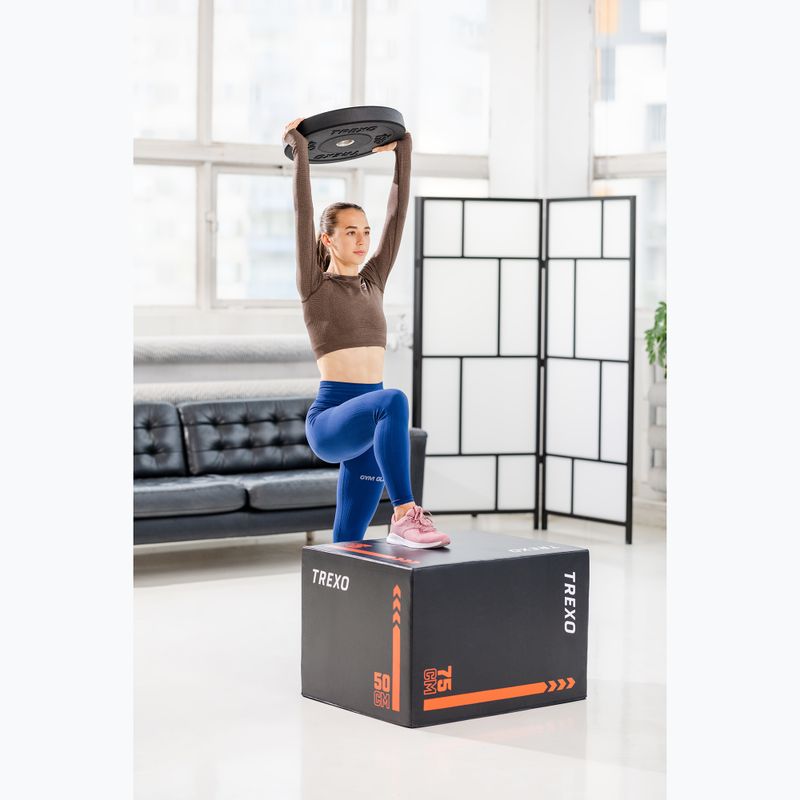 Hantelscheibe olimpijskie XTREXO schwarz TRX-BMP1 1 kg 4