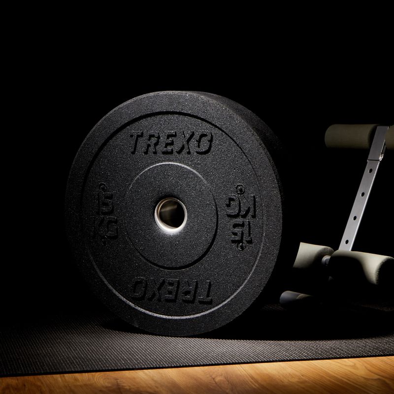 Hantelscheibe olimpijskie TREXO schwarz TRX-BMP15 15 kg 7