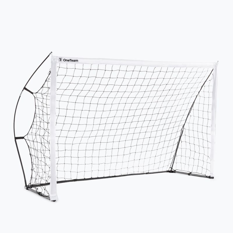 OneTeam Flex Fußballtor 240 x 150 cm weiß OT-SNG2415