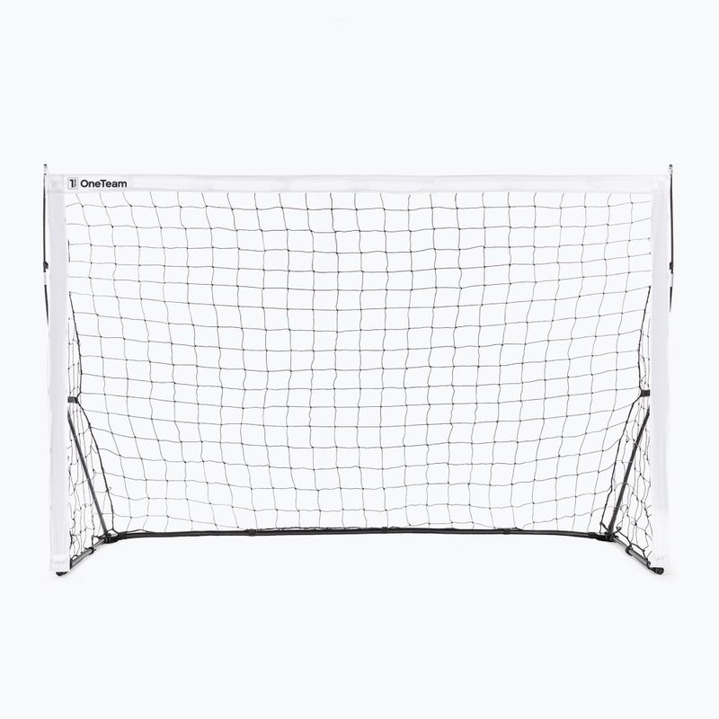 OneTeam Flex Fußballtor 240 x 150 cm weiß OT-SNG2415 2