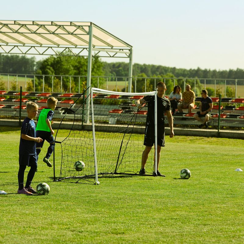 OneTeam Flex Fußballtor 240 x 150 cm weiß OT-SNG2415 12
