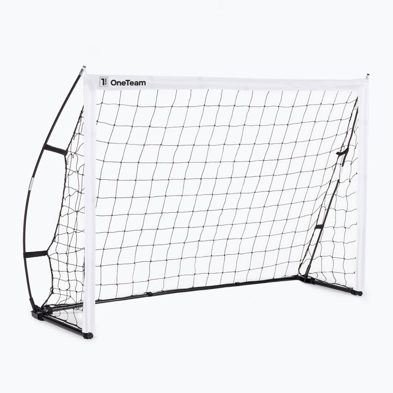 OneTeam Flex Fußballtor 180 x 120 cm weiß OT-SNG1812