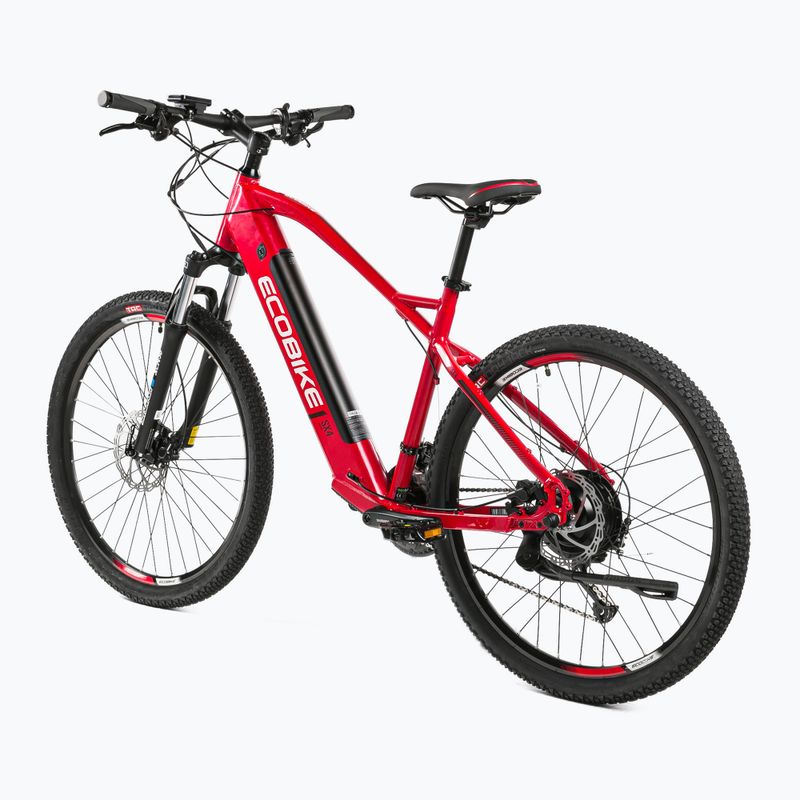 EcoBike SX4/LG Elektrofahrrad 17,5 Ah rot 1010402(2023) 3