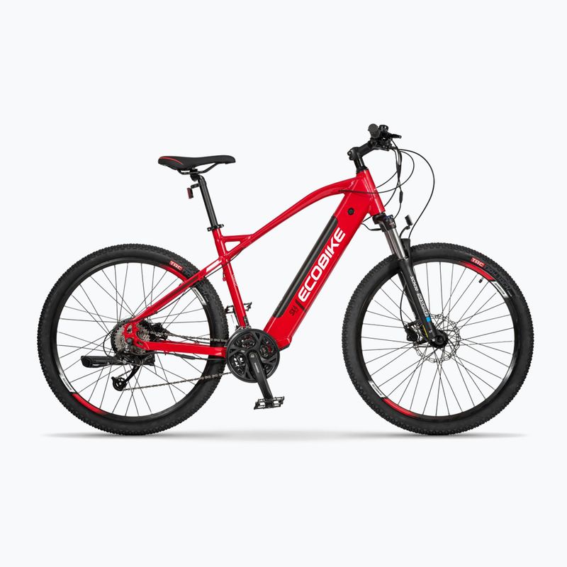 EcoBike SX4/LG Elektrofahrrad 17,5 Ah rot 1010402(2023) 6