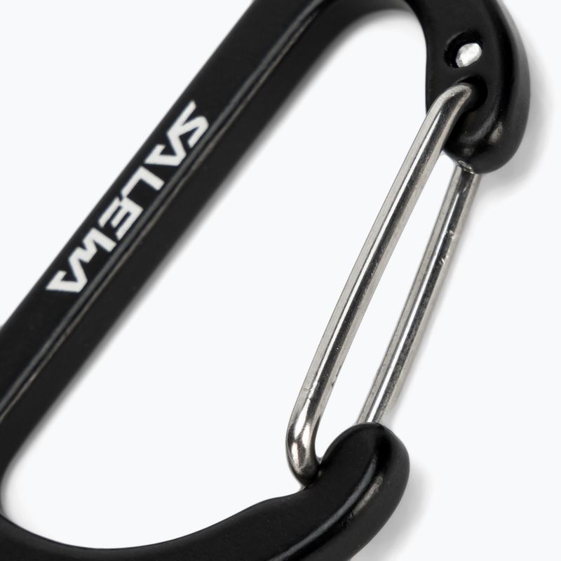 Salewa Flat Wiregate Karabinerhaken 2 Stk. schwarz 00-0000034103 3