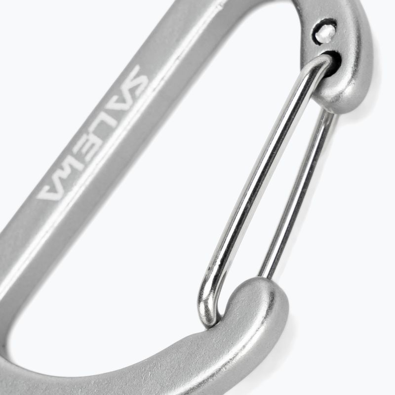 Salewa Flat Wiregate Karabinerhaken 2 Stk. grau 00-0000034103 3