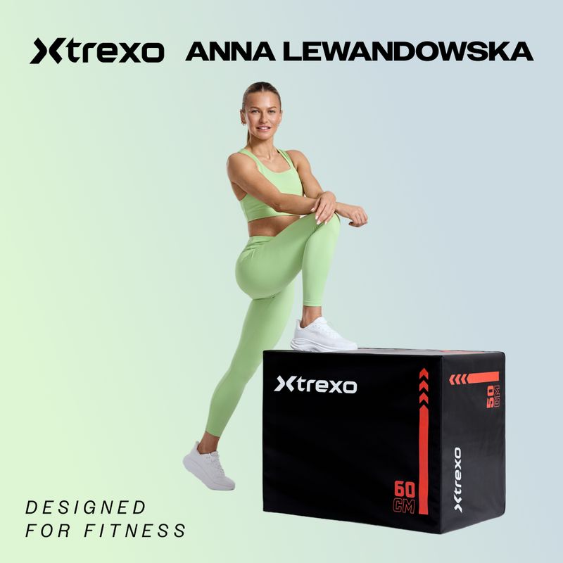 Klappbare Plyometriekiste XTREXO 7,5 cm schwarz 2