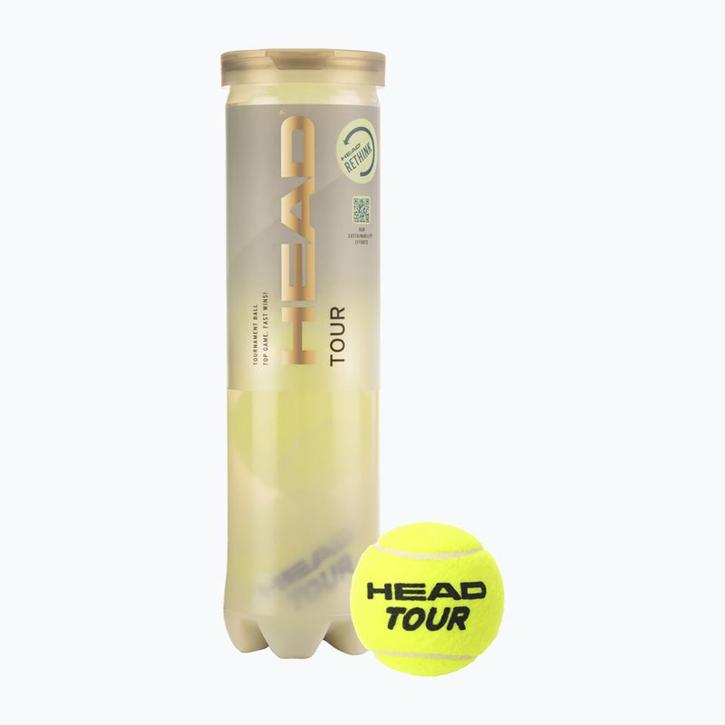 HEAD Tour Tennisbälle 4 Stk.