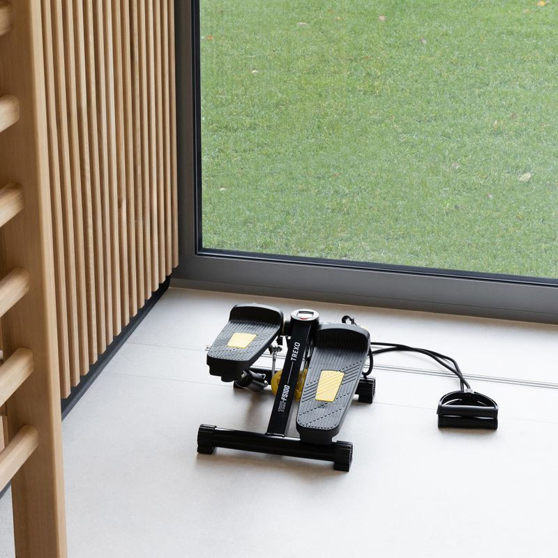 XTREXO FS100 Stepper schwarz/gelb 15