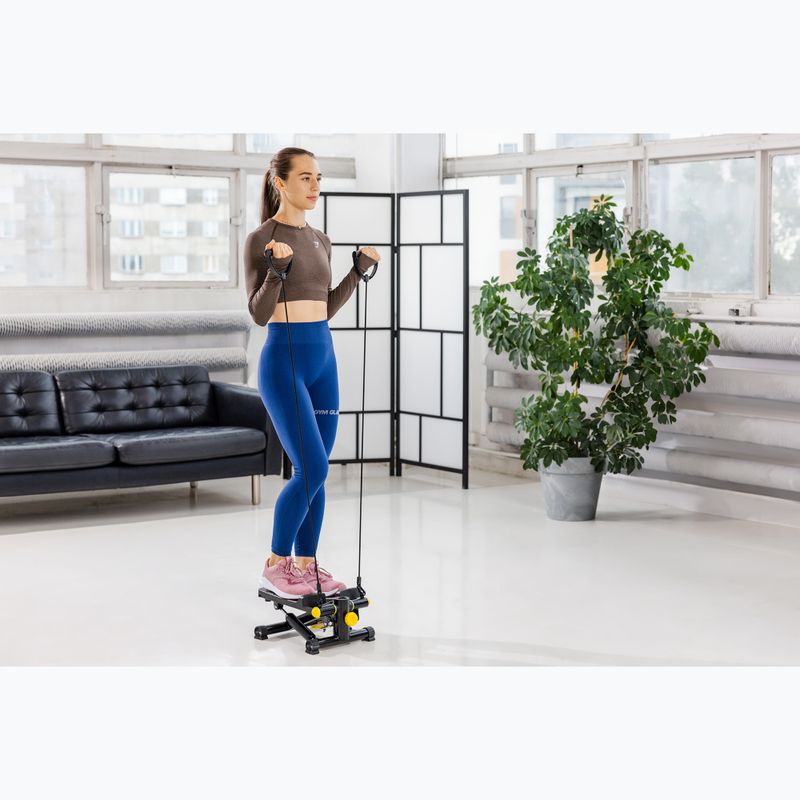 XTREXO FS100 Stepper schwarz/gelb 4