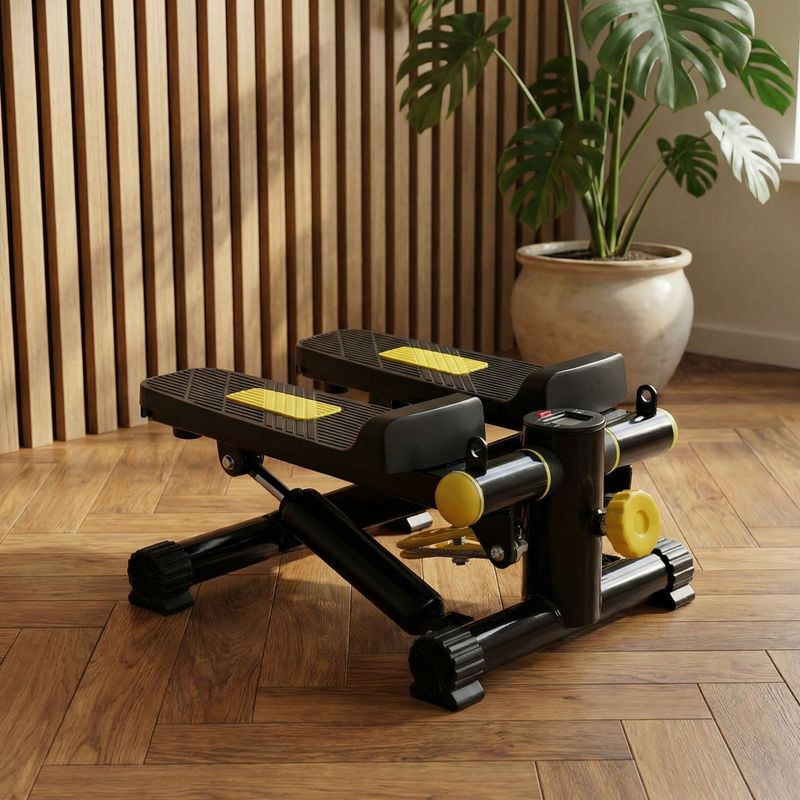 XTREXO FS100 Stepper schwarz/gelb 6