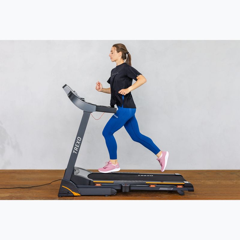 Elektrisches Laufband TREXO X300 Schwarz 8
