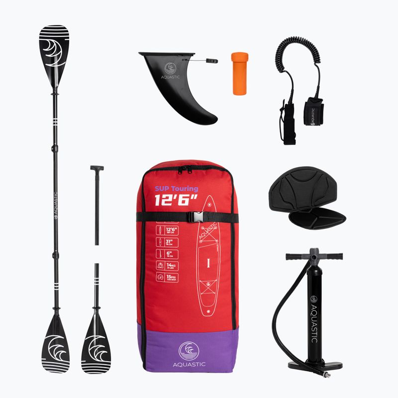 Board SUP AQUASTIC Touring 12'6" 2024 rot 21