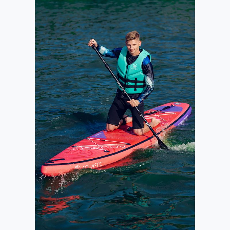 SUP AQUASTIC Touring Brett 12'6" 2024 rot 4