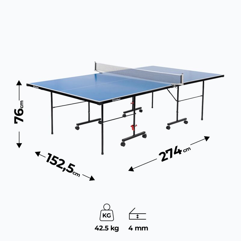OneTeam Tischtennistisch OT-TTO-03 blau 2