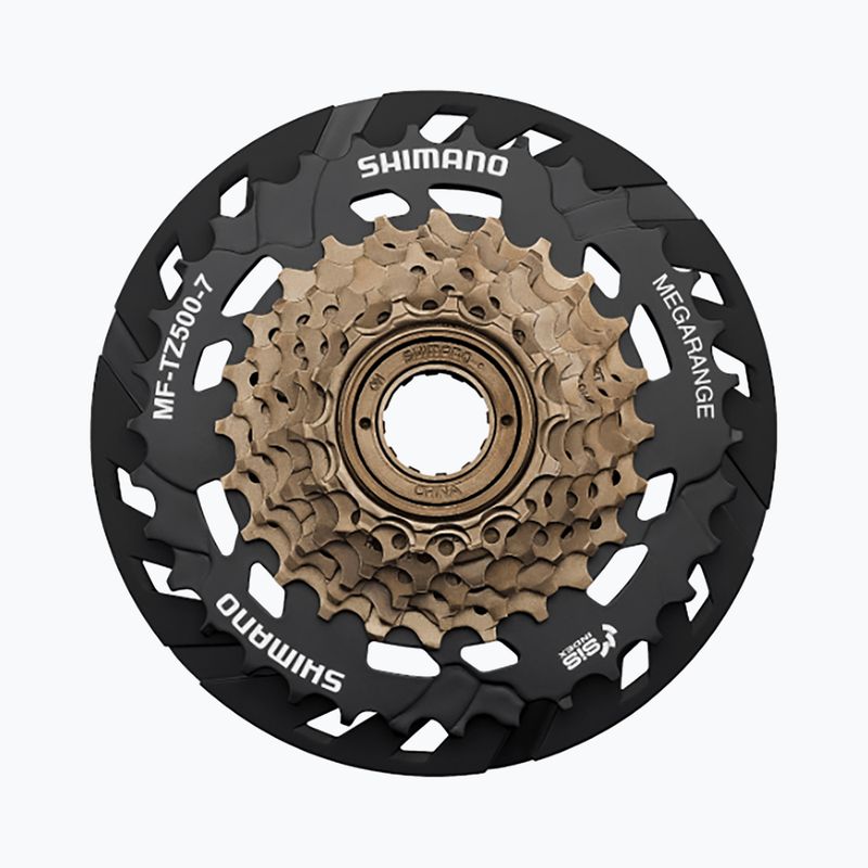 Shimano MF-TZ50 7rz Ritzel mit Schutz
